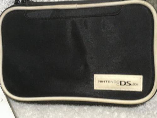 Nintendo DS Lite Console White c/w charger, carry case, stylus + 2 games
