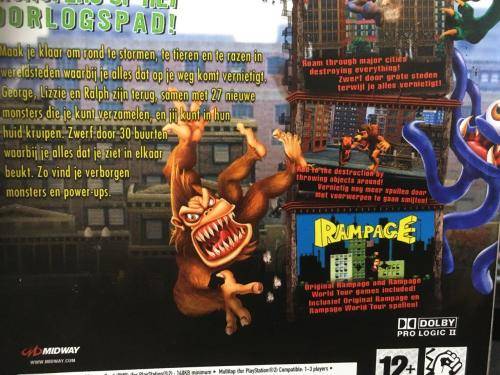 PS2 - Rampage Total Destruction