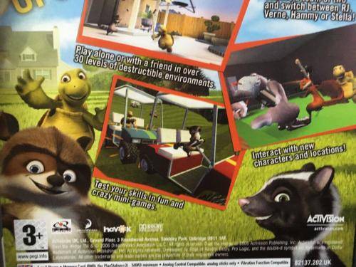 PS2 - Over The Hedge - Platinum