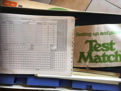 Vintage Test Match Cricket 1985