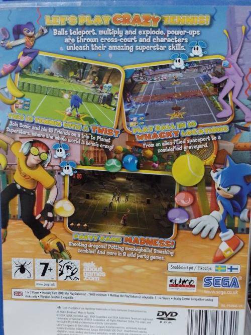 PS2 - SEGA Superstars Tennis