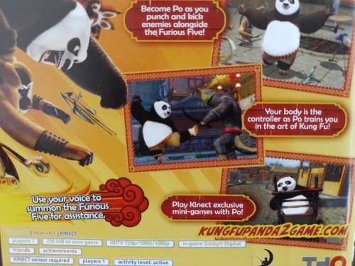 Xbox 360 - Kung Fu Panda 2 (Requires Kinect Sensor)