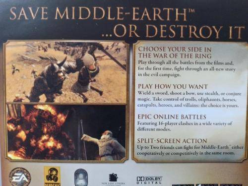 PS3 - The Lord of The Rings Conquest