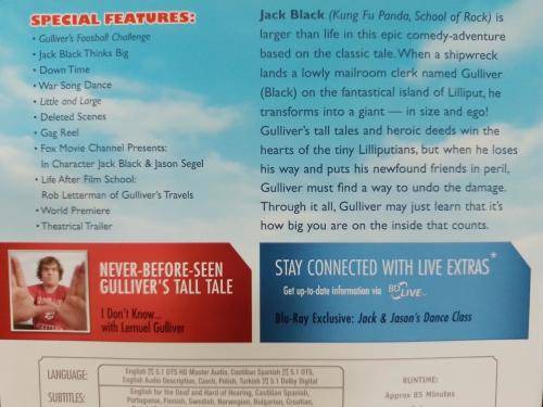 Blu-ray - Gulliver`s Travels