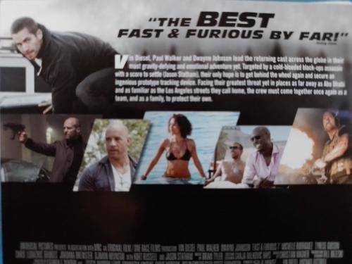 Blu-ray - Fast & Furious 7