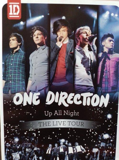 DVD - One Direction - Up All Night The Live Tour
