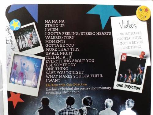 DVD - One Direction - Up All Night The Live Tour