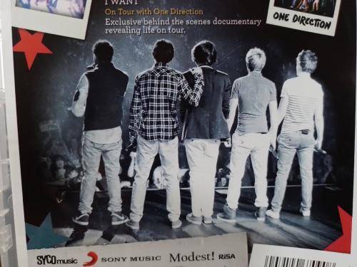 DVD - One Direction - Up All Night The Live Tour