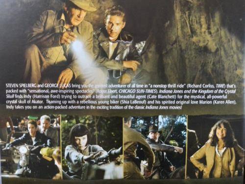 DVD - Indiana Jones and the Kingdom of The Crystal Skull