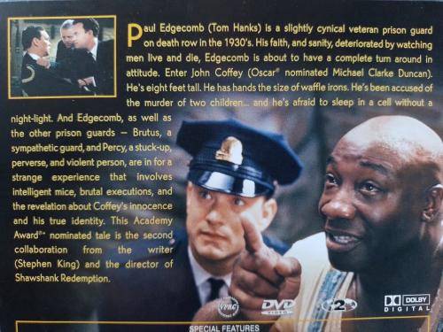 DVD - The Green Mile - Tom Hanks