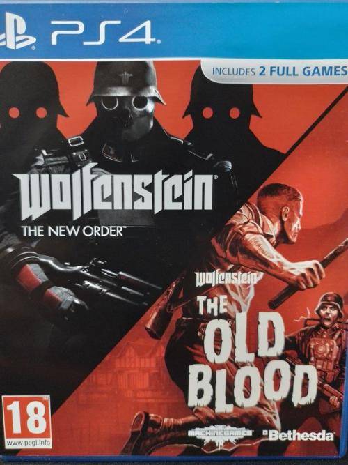 PS4 - Wolfenstein - The New Order & The Old Blood (2 Full Games)