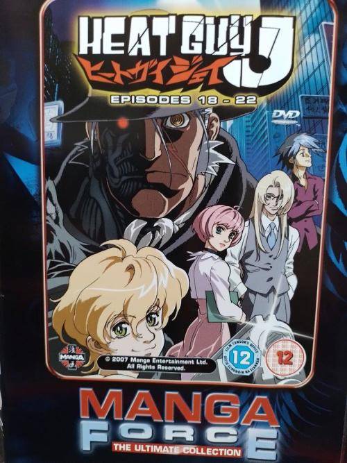 DVD - Heat Guy J Episodes 18-22 - Manga Force The Ultimate Collection