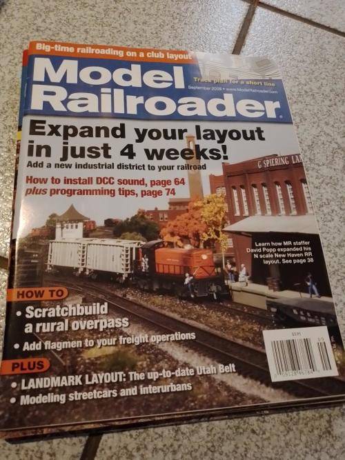 Job Lot Model Railroader Magazines 2008 12 Issues January to December
