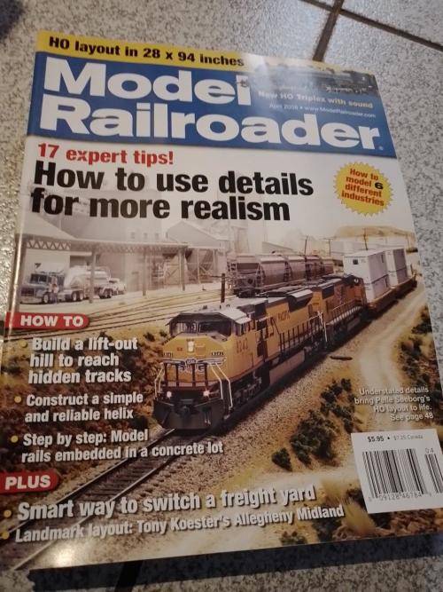 Job Lot Model Railroader Magazines 2008 12 Issues January to December