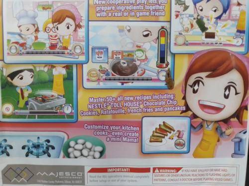 Wii - Cooking Mama World Kitchen (NTSC - Won`t Play on Pal Systems)