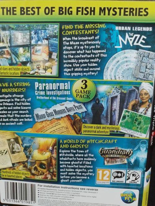 PC - Haunting Mysteries Triple Pack  - Hidden Object Game