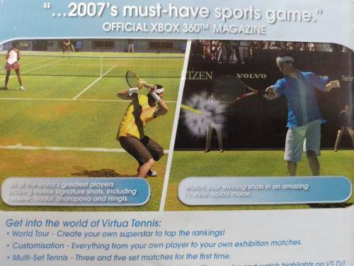 Xbox 360 - Virtua Tennis 3