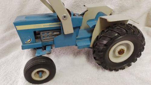 Vintage Strike Toys Tin Plate Ford Tractor Circa 1970`s