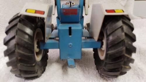 Vintage Strike Toys Tin Plate Ford Tractor Circa 1970`s