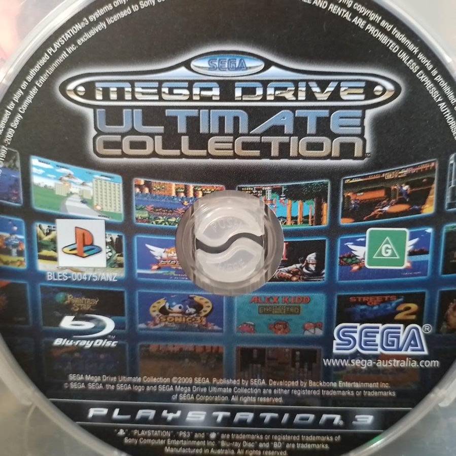 PS3 - Sega Mega Drive Ultimate Collection (Disc Only)