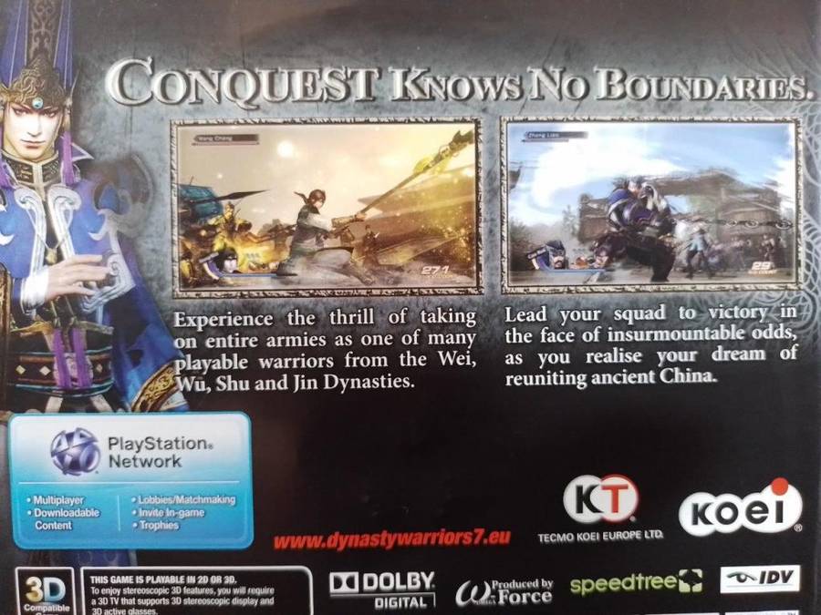 PS3 - Dynasty Warriors 7