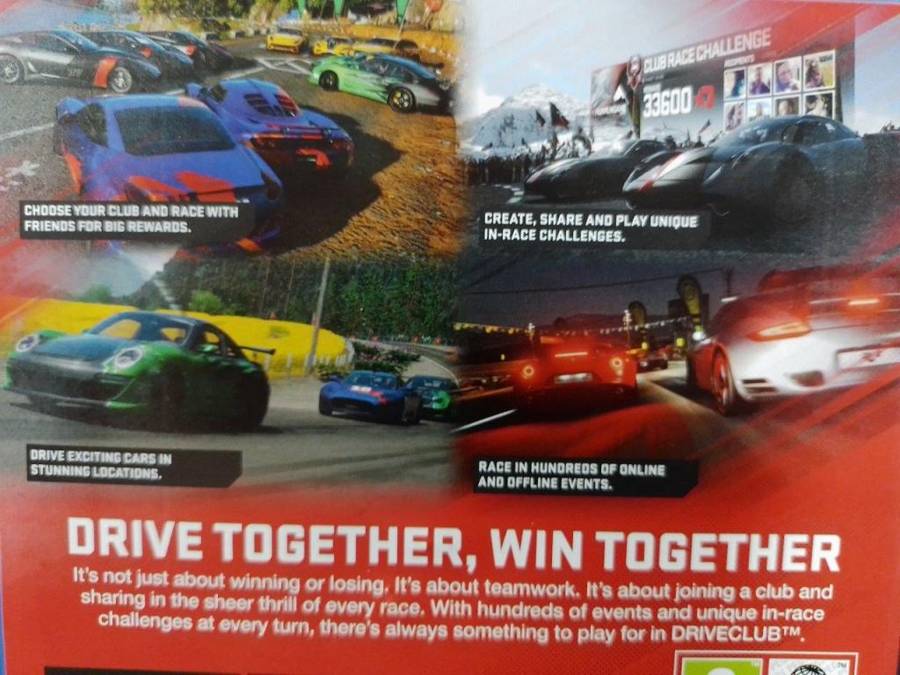 PS4 - Drive Club