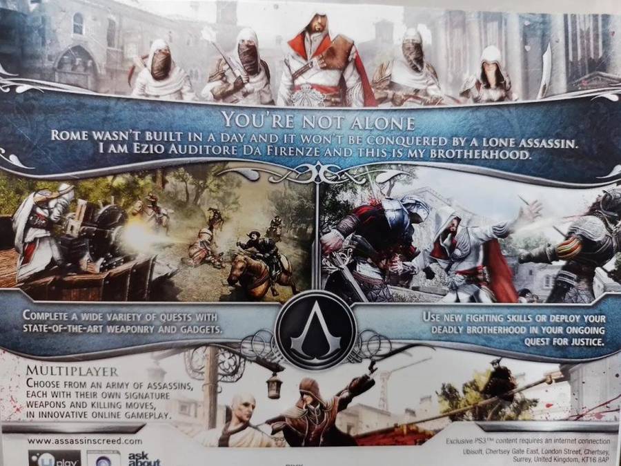 PS3 - Assassins Creed Brotherhood