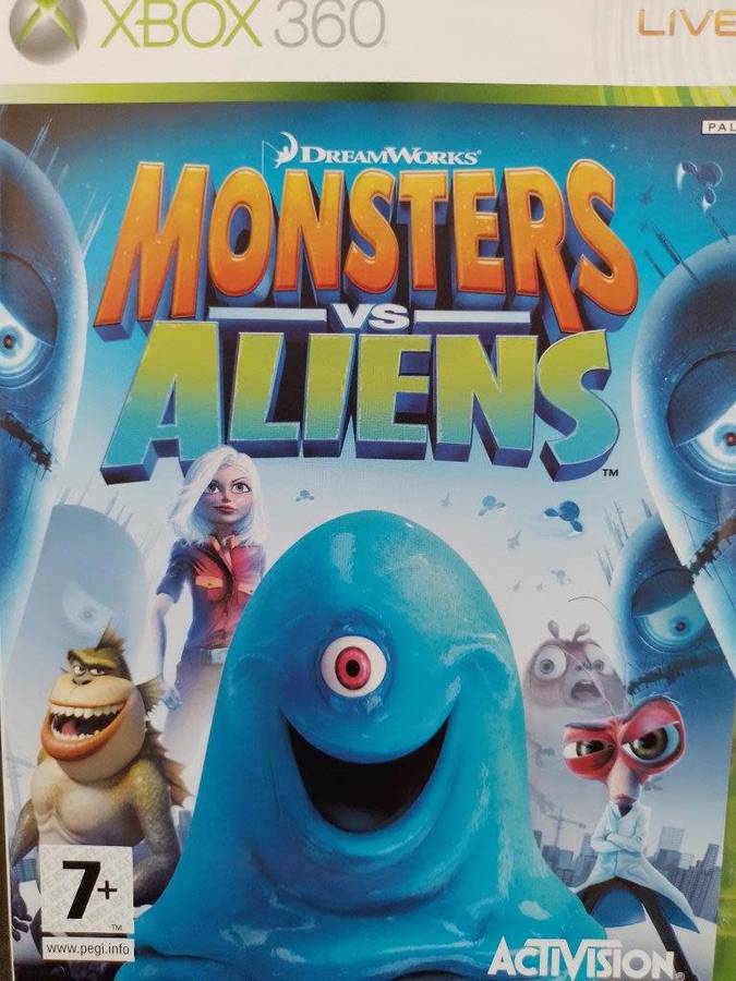 Xbox 360 - Monsters Vs Aliens