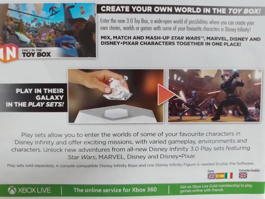 Xbox 360 - Disney Infinity 3.0 - Play Without Limits