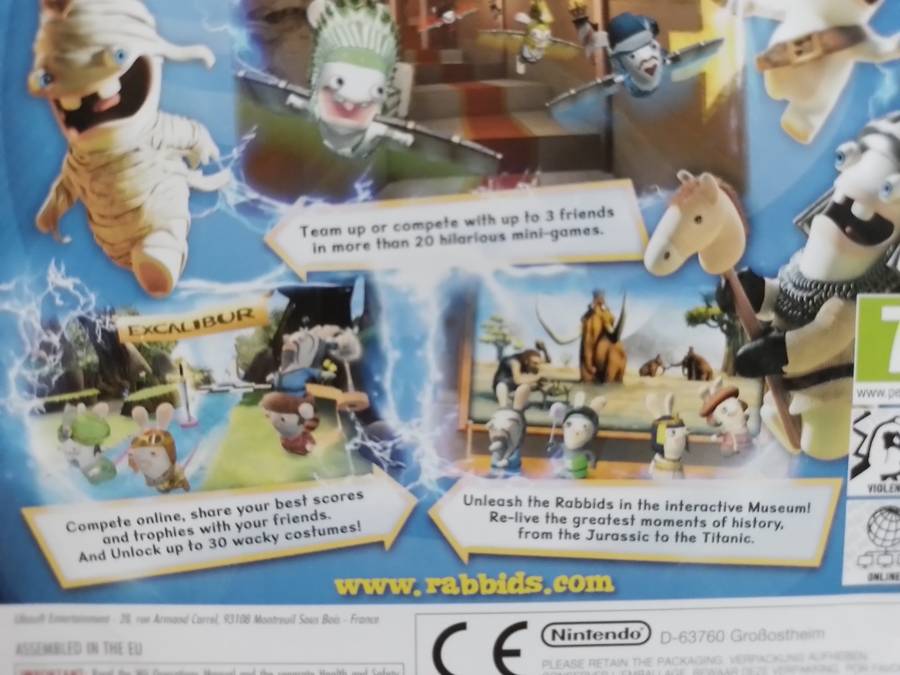 Wii - Raving Rabbids Travel In Time