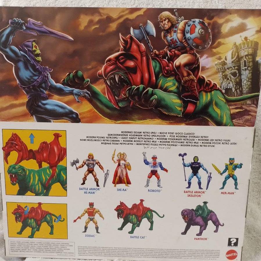 Masters of the Universe Battle Cat Origins (NOS)