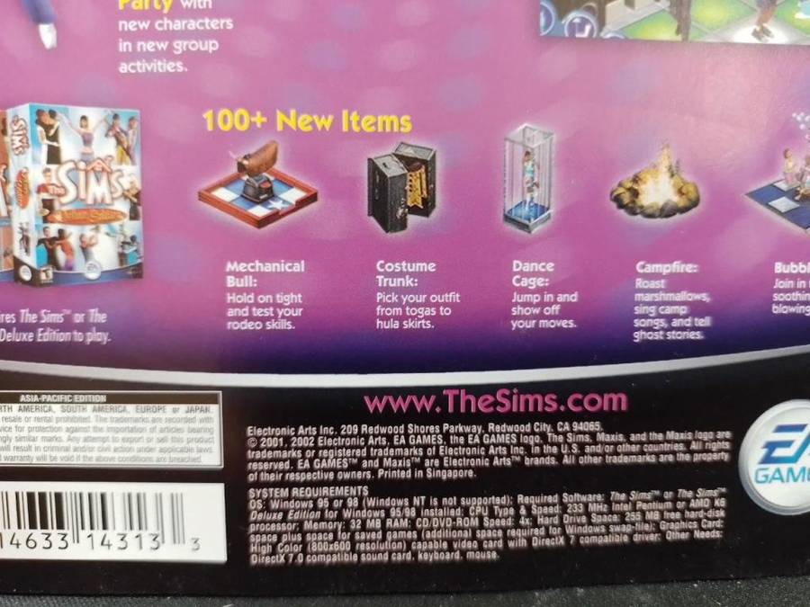 PC - The Sims  - House Party - Expansion Pack