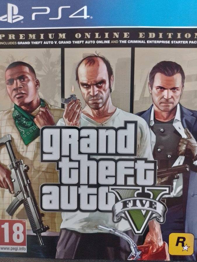 PS4 - Grand Theft Auto V Five
