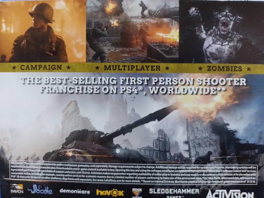 PS4 - Call of Duty WWII