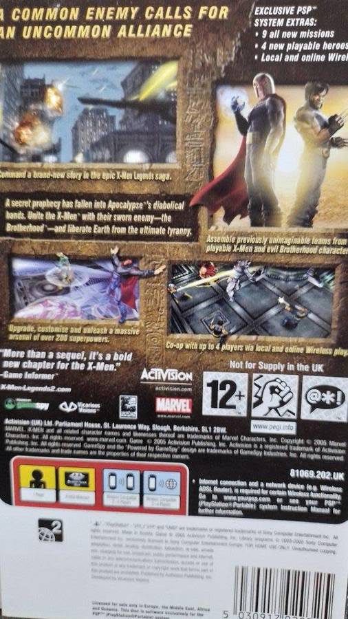 PSP - X-Men Legends II Rise of Apocalypse