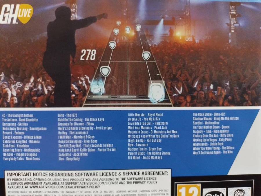 PS4 - Guitar Hero Live
