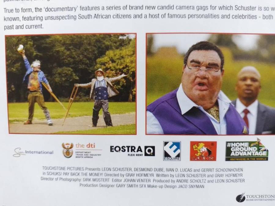 DVD - Leon Schuster Schucks! ... Pay Back the Money