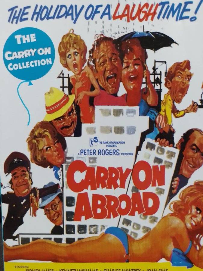 DVD - Carry On Abroad