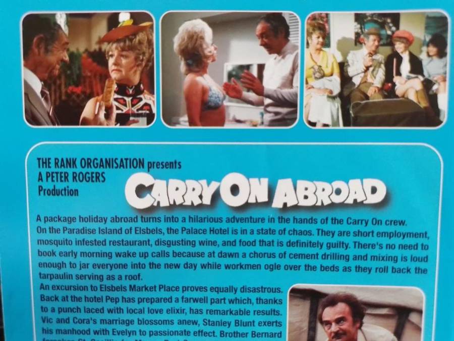 DVD - Carry On Abroad