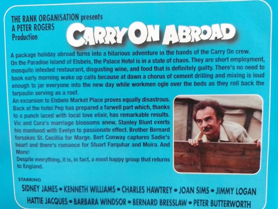 DVD - Carry On Abroad