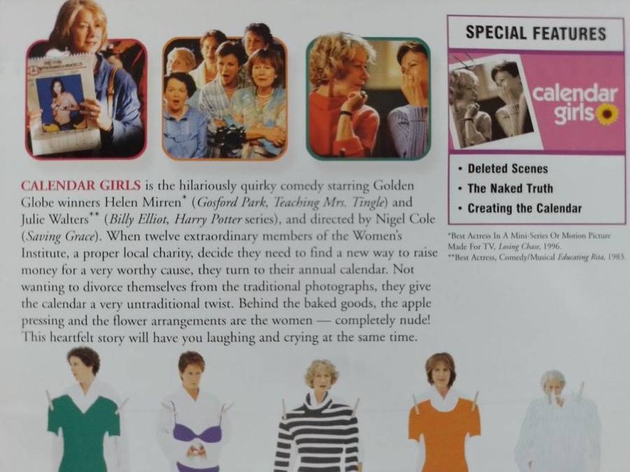 DVD - Calendar Girls