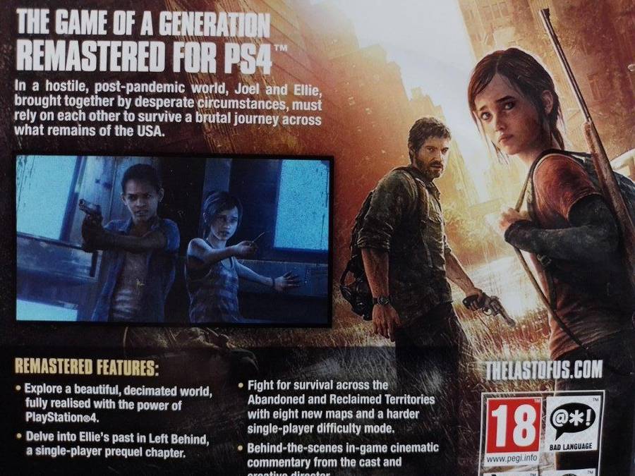 PS4 - The Last of Us Remastered