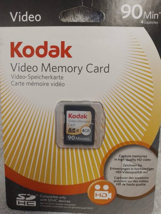 Kodak 4Gb Video Memory Card