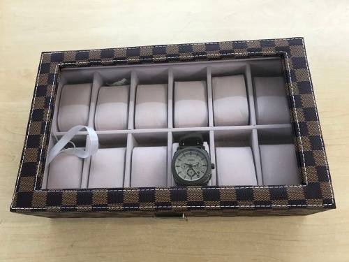 12 Blocks / Slot watch box /watch storage Design Brand