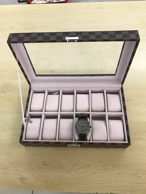 12 Blocks / Slot watch box /watch storage Design Brand