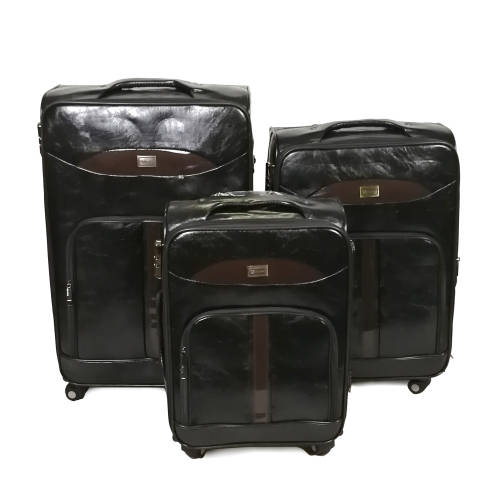 *special offer* Set of 3 Suitcases Travel Trolley Luggage,PU leather with Universal Wheels