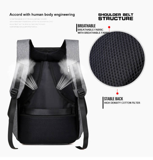 Anti-theft Travel Backpack, Business Laptop School Book Bag
