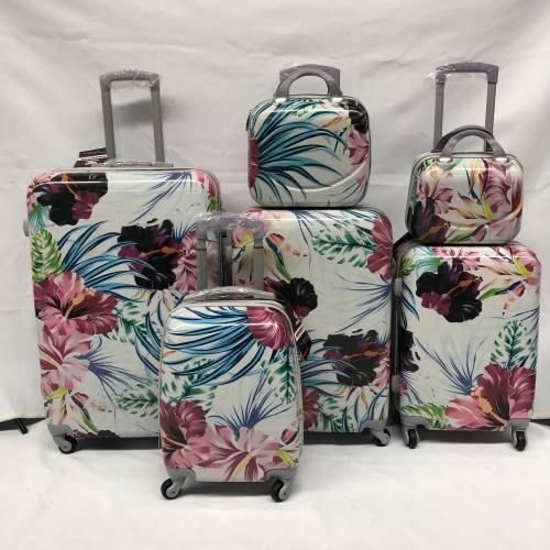 *special offer* Set of 6 Suitcases Travel Trolley Luggage,PC with Universal Wheels