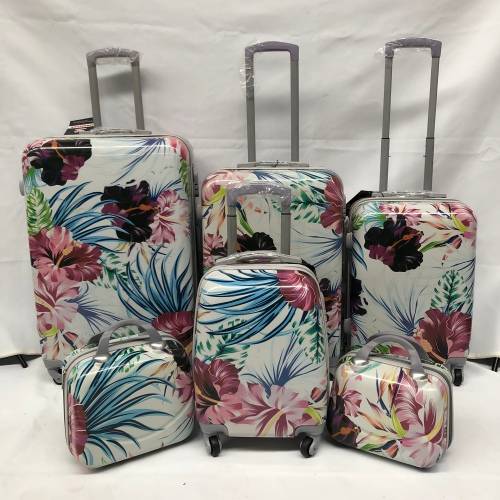 *special offer* Set of 6 Suitcases Travel Trolley Luggage,PC with Universal Wheels