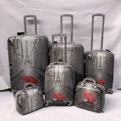 *special offer* Set of 6 Suitcases Travel Trolley Luggage,PC with Universal Wheels